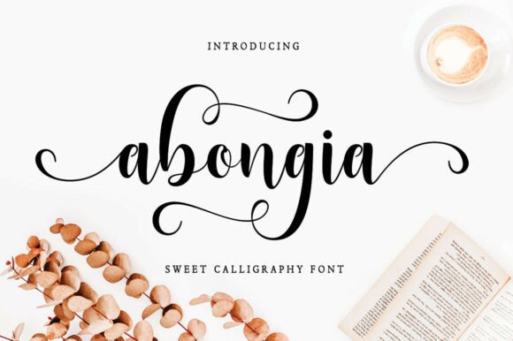 Abongia Typeface: Elevating Brand Identity with Elegant Script