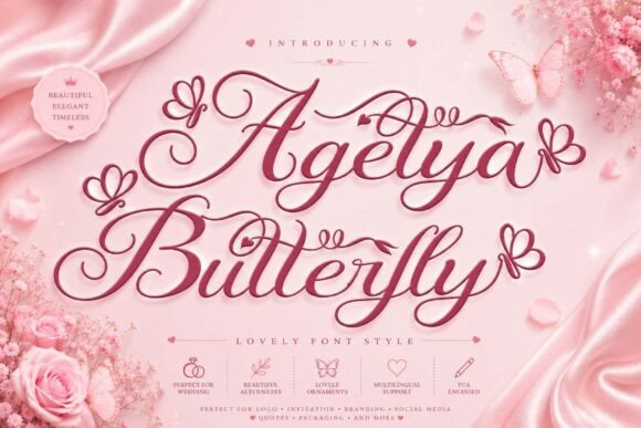 Agetya Butterfly Font Review