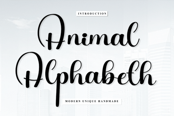 Animal Alphabeth: The Handwritten Font for Bold Campaigns