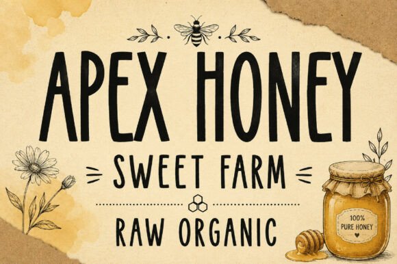 Apex Honey: A Stylish Handwritten Font for Bold Branding