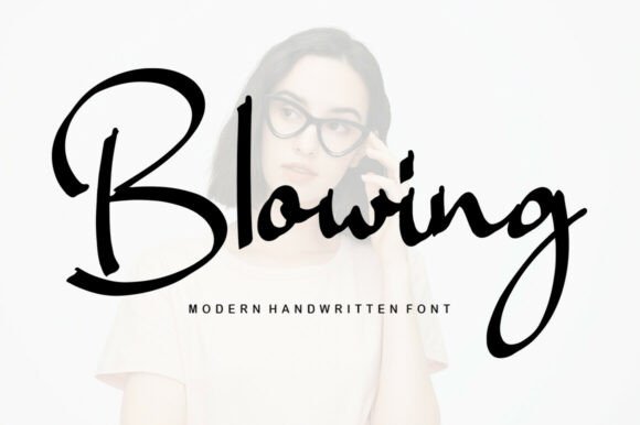 Blowing Font for Professional Branding