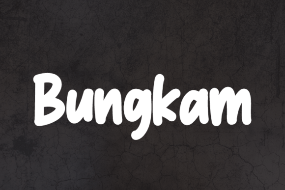 Bungkam: A Modern Script Typeface for Elegant Branding