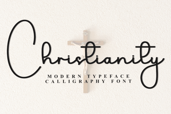 Christianity Font for Festive Web Design