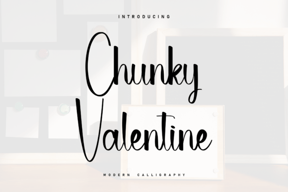 Chunky Valentine Font