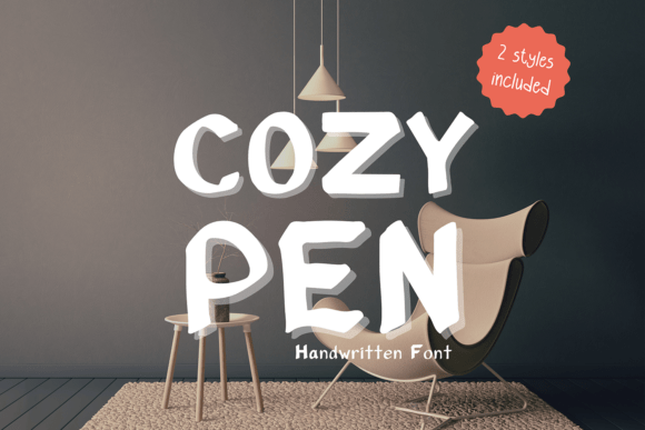 Cozypen: A Handwritten Font for Business Charm