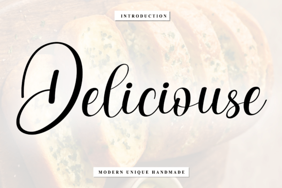Deliciouse: A Timeless Script Font for Editorial Design