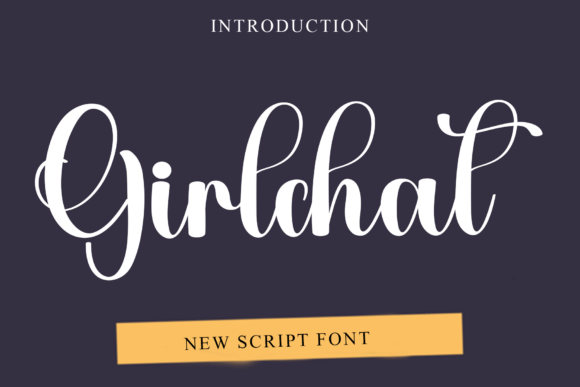 Girlchat Font for Business Branding