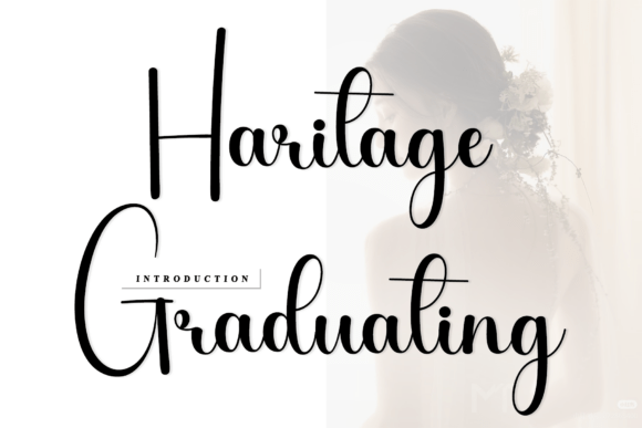 Haritage Graduating Font Review