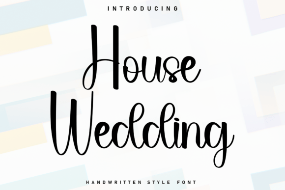House Wedding Font Review: A Sporty Script for Modern Branding