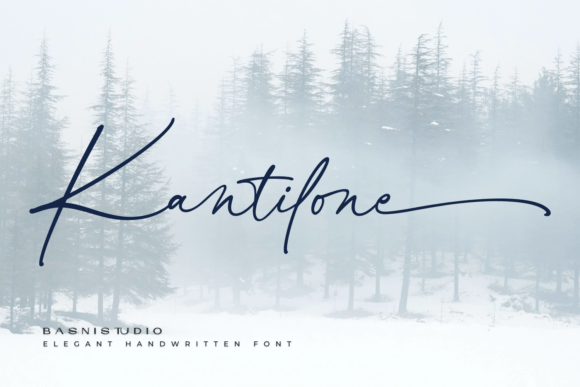 Kantilone: The Elegant Script Font for Handmade Brands