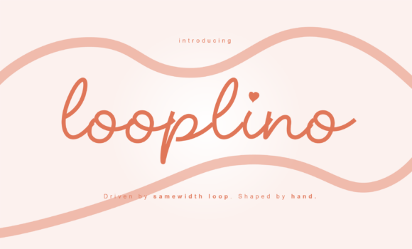 Looplino: Elegant Cursive Font