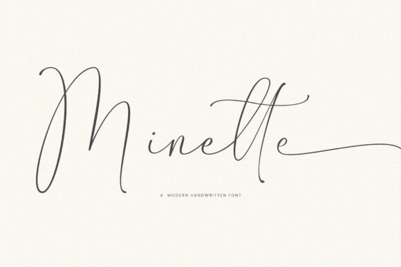 Minette: A Delicate Script Font for Handmade Brands