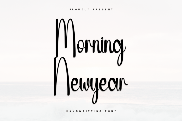 Morning Newyear: A Fresh Script Handwritten Font for Branding