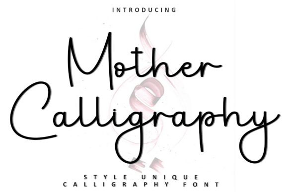 Mother Calligraphy Font Review for Elegant Branding
