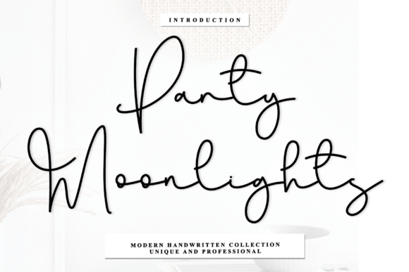 Party Moonlights Font
