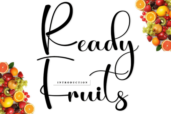 Ready Fruits Font for Creative Brands