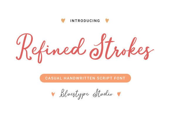 Refined Strokes Font for Scroll-Stopping Marketing