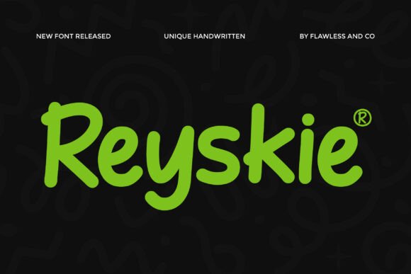 Reyskie Font for Creative Makers