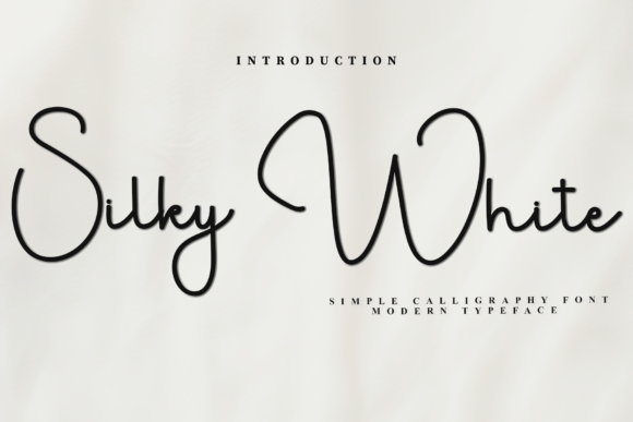 Silky White Font Review