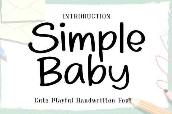 Simple Baby Font