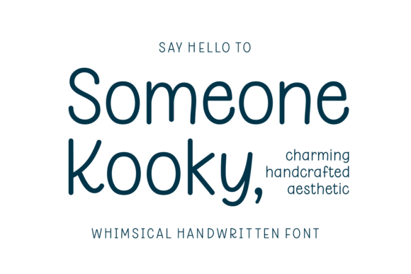 Someone Kooky: A Charming Typeface for Editorial Design