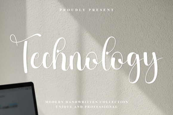 Technology Font: A Crisp Script for Modern Branding